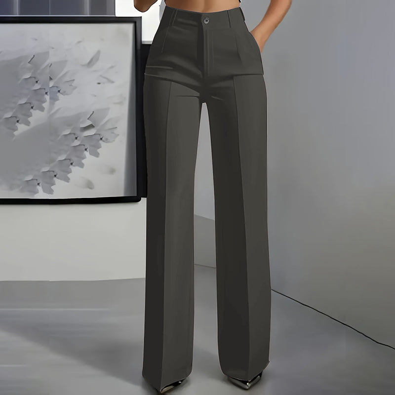 Aurora - Pantalón de traje para mujer de cintura alta