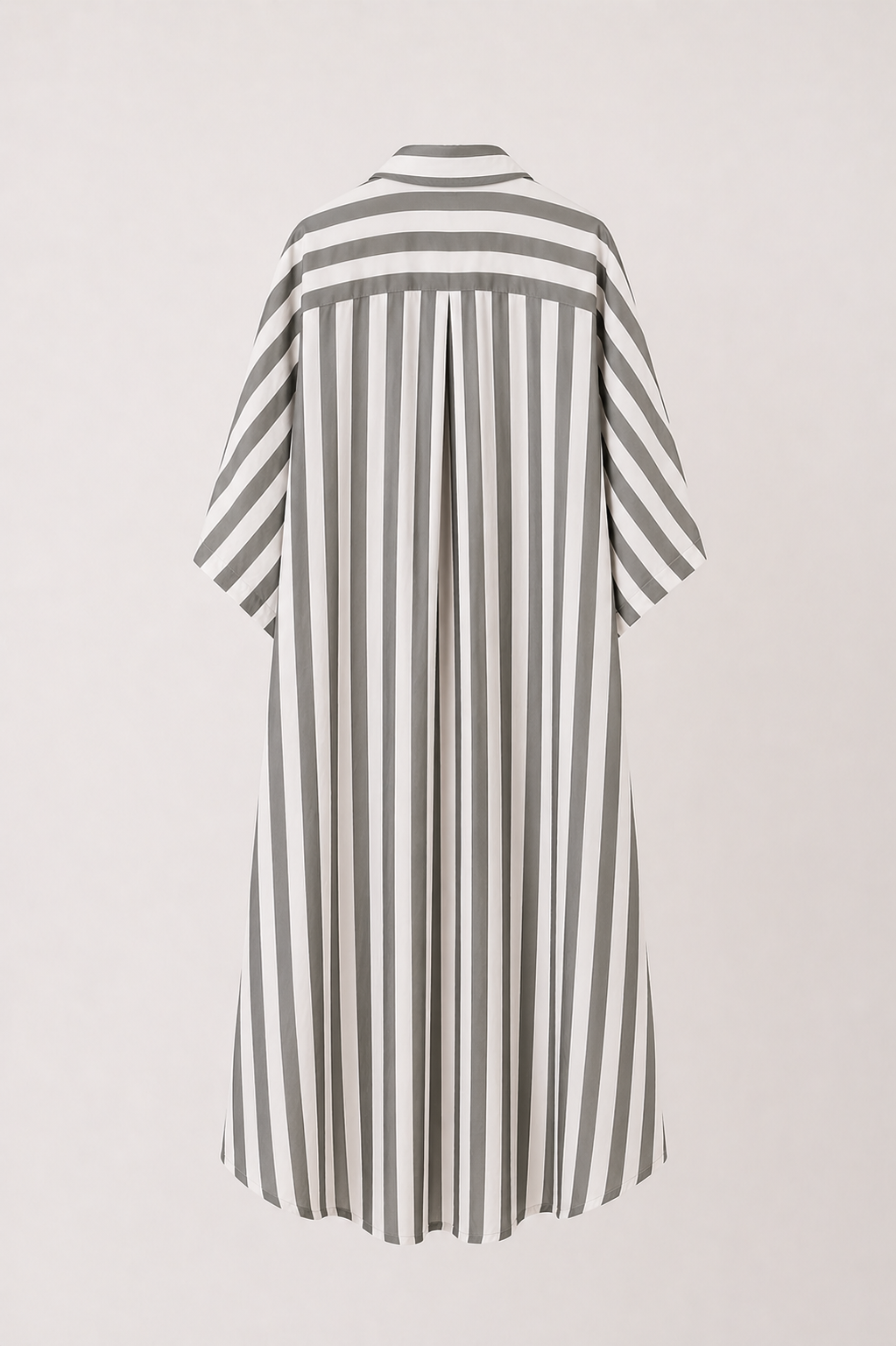 Summer - Vestido camisero de verano a rayas