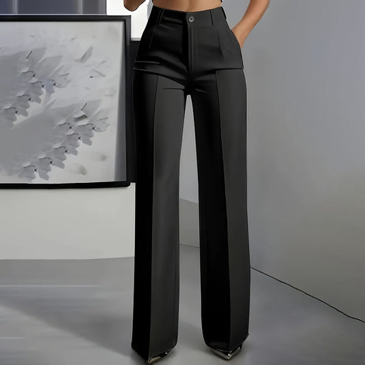 Aurora - Pantalón de traje para mujer de cintura alta