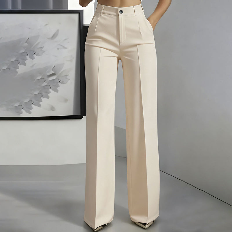 Aurora - Pantalón de traje para mujer de cintura alta