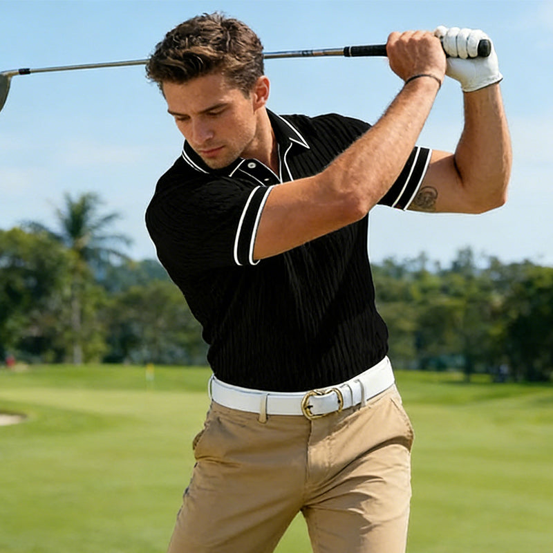 Smith - Polo premium de punto ligero y transpirable